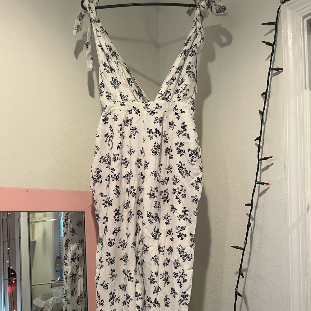 Revolve floral jumpsuit